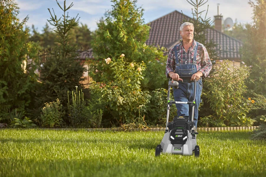 self propeller lawn mower